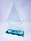 Pointed Diamond Shaped Award