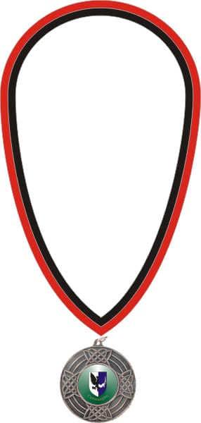Black & Red Medal Ribbon