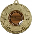 Line and wreath medal