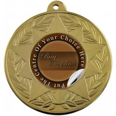 Bulk Order Star Centre Medals - 100 pcs with Centres