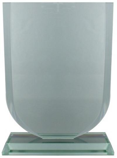 Shield Glass Plaque