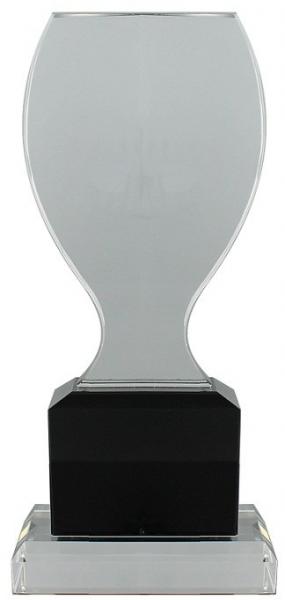 Crystal Award On Black Plinth