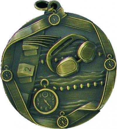 Antique Swimming medal