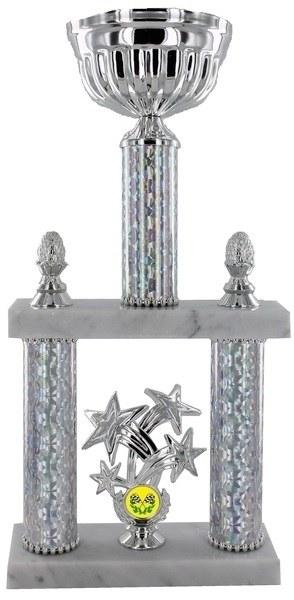 Double Height silver Trophy