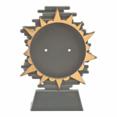 Sunburst Disc Holder Plaque