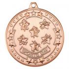 Sports Day Tri Star Medal Bronze