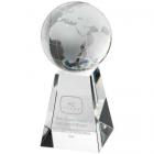 Clear Glass Globe Award