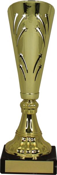 Elegant Starburst Torch Cup Gold