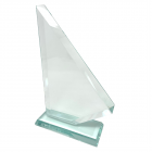 jade glass trophy