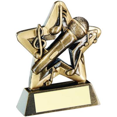 gold music star award