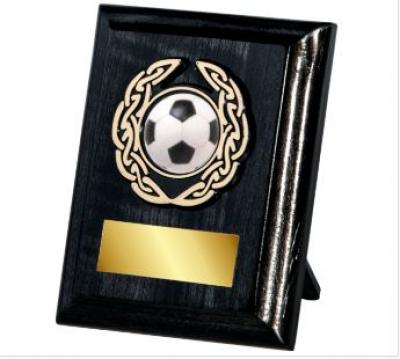 Black Plaque with Celtic trim