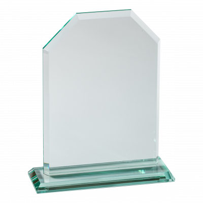 17cm glass plaque