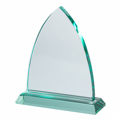 Jade Pointed Glass Award