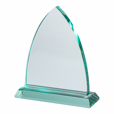 Jade Pointed Glass Award