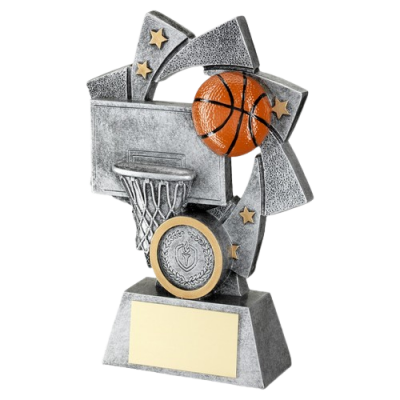 Basketball Star Spiral Award