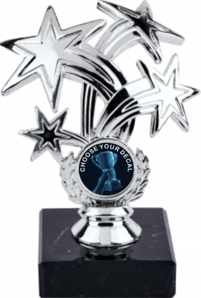 Silver Star Holder Trophy