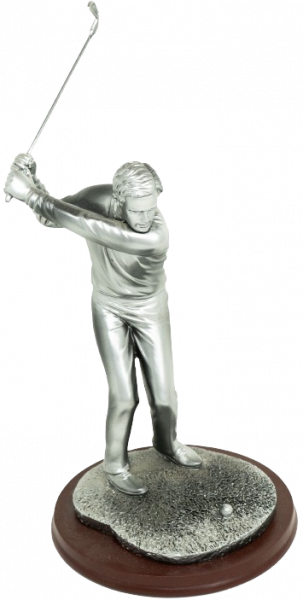 Silver Golfer Trophy