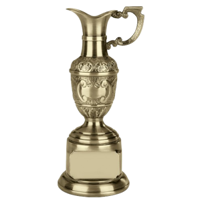 Antique Golf Resin Claret Jug