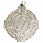 Gaelic Football Medal Silver