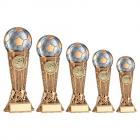 Football with Silhouette Column