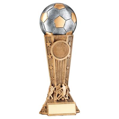 Football with Silhouette Column