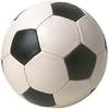 Soccer ball medal sticker