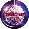 Dancing Medal Sticker