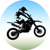 Motorbike Medal Sticker