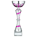 Silver/Pink Trophy Cup