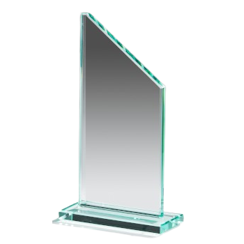 Sloped Glass Trophy