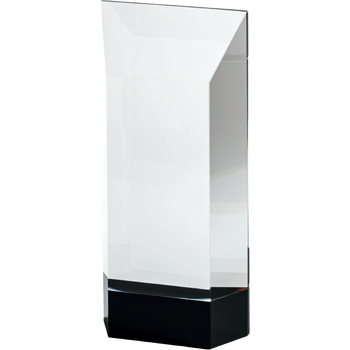 Clear/Black Crystal Award