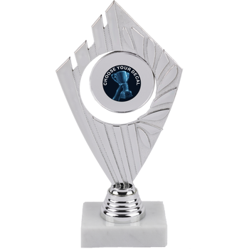 Silver Fan Holder Trophy