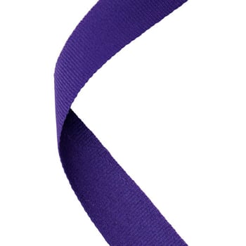 22mm Clip On Ribbon - Purple