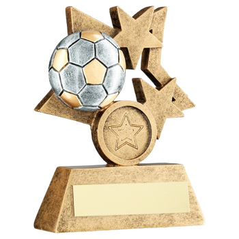 Gold Multi Star Football Award