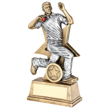 Cricket Bowler Figure Award