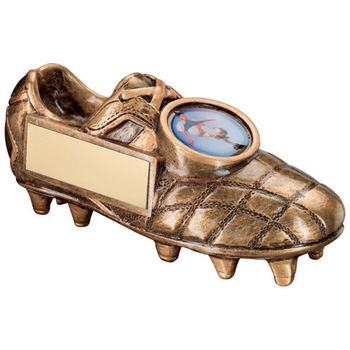Gold Football Boot