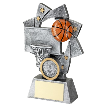 Basketball Star Spiral Award