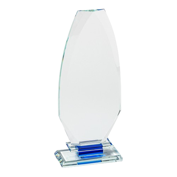 Curved Crystal Plaque