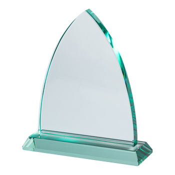 Jade Pointed Glass Award