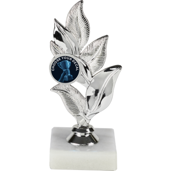 Blue Leaf Holder Trophy