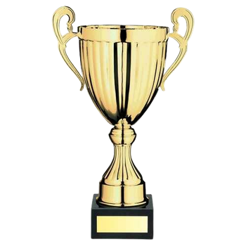 Gold Conical Trophy Cup