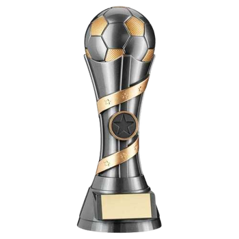 Gunmetal Plastic Football Star Column