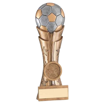 Football on Fluted Flatback Award