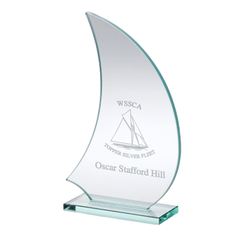 Sail Glass Plaque