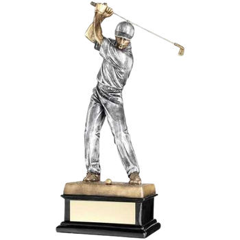 Back Swing Golfer on Base